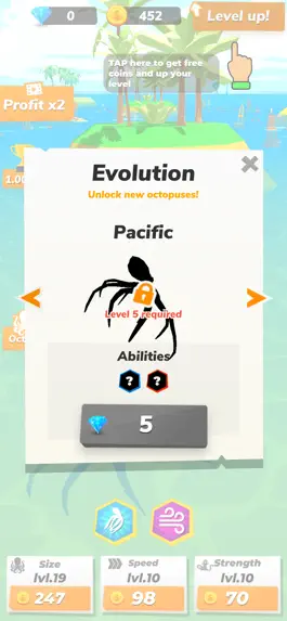 Game screenshot Idle Octopus: Mega Tycoon Game hack