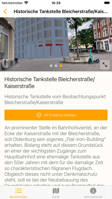 GIS4OL - AR Screenshot