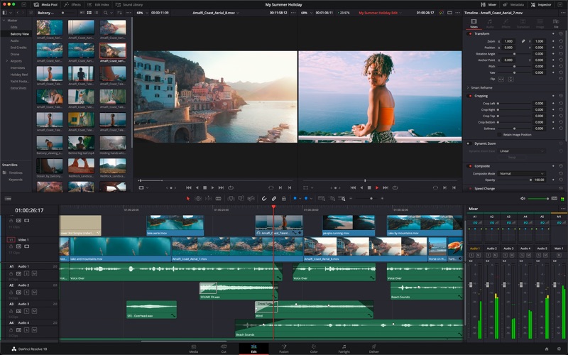 Screenshot #2 for DaVinci Resolve Studio