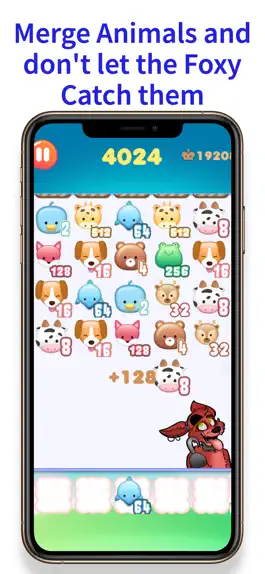 Game screenshot Foxy Animal Merge 2048 apk