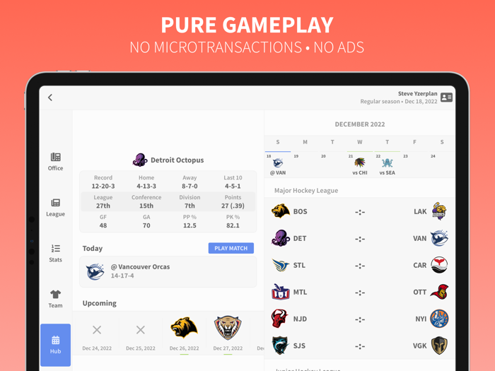 Puck Drop 2 Hockey Manager