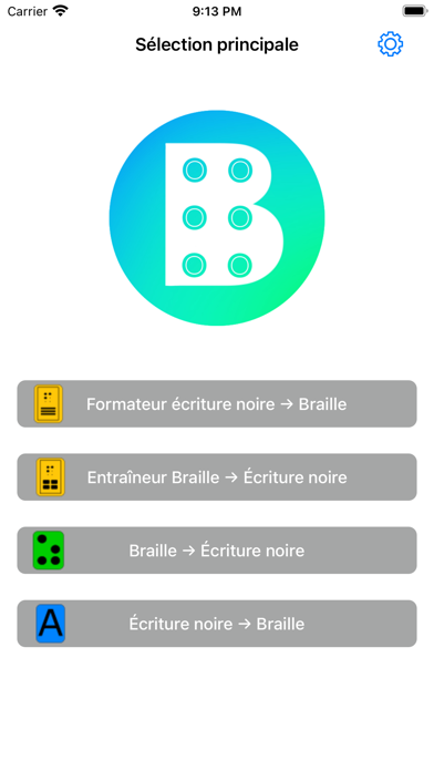 Screenshot #1 pour Braille Trainer
