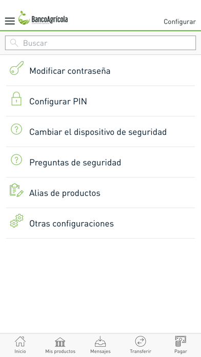 Móvil Banking Bagricola Screenshot