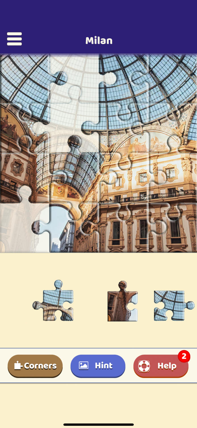 Milan Sightseeing Puzzle