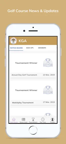 Game screenshot KGA Golf App apk