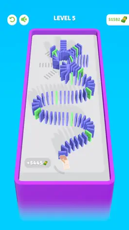 Game screenshot Domino ASMR 3D hack