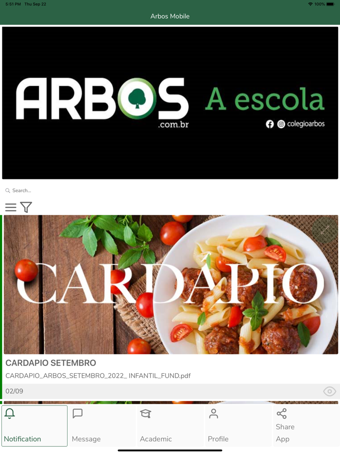 Colégio Arbos Mobile