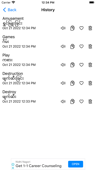 Smart Myanmar Dictionary Screenshot