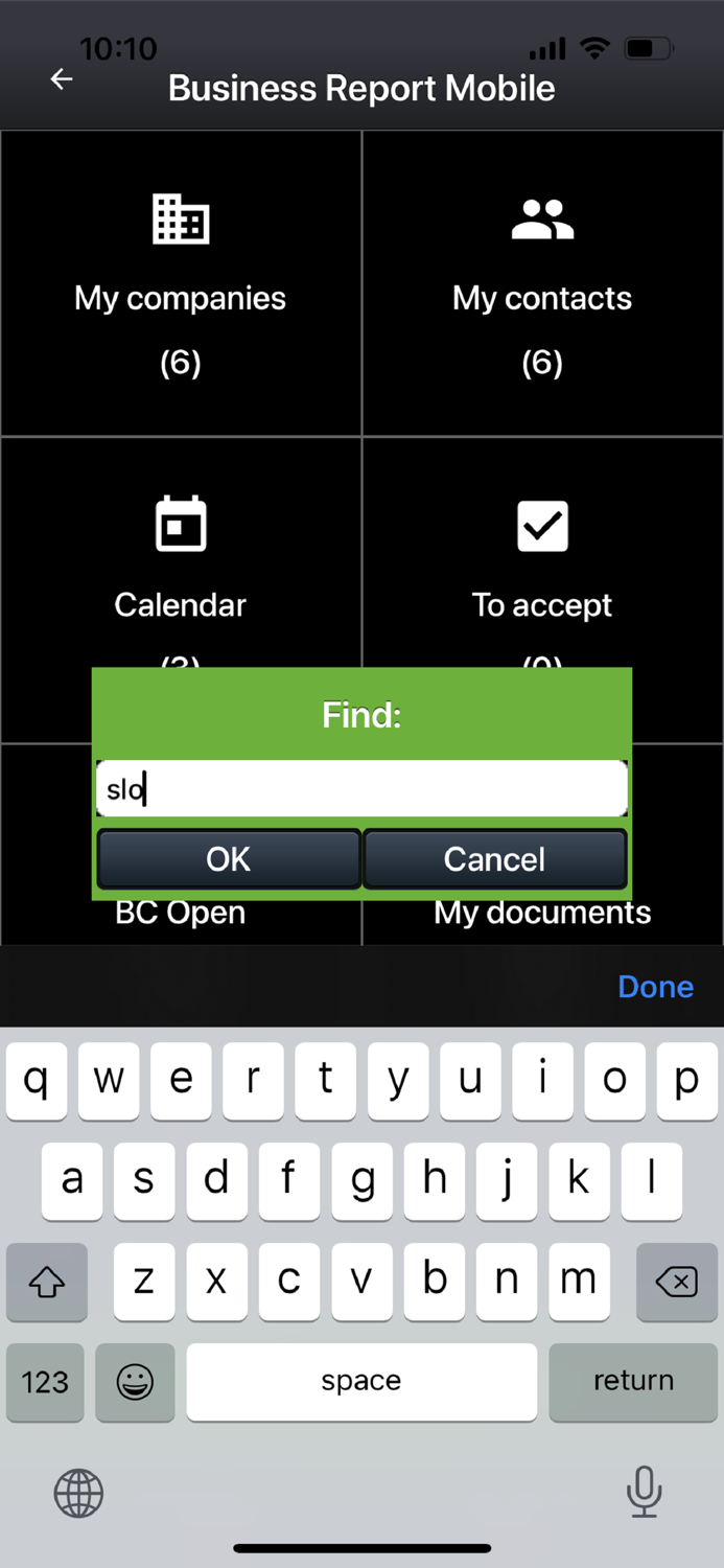BusinessReport Mobile CRM