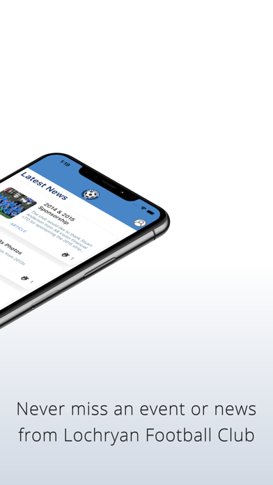 Lochryan Football Club Screenshot