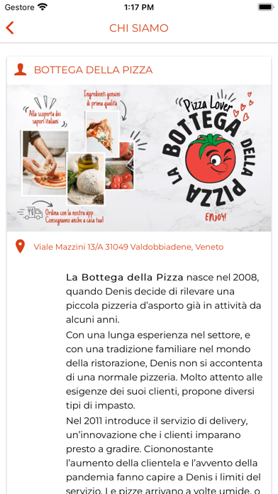 Bottega della Pizza Screenshot