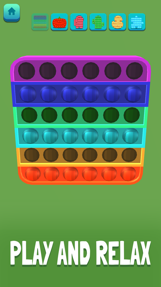 #5. Fidget: Pop It & Simple Dimple (iOS) 来自: Dimitri Liwenetz