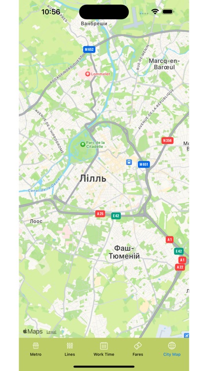 Lille Subway Map screenshot-3