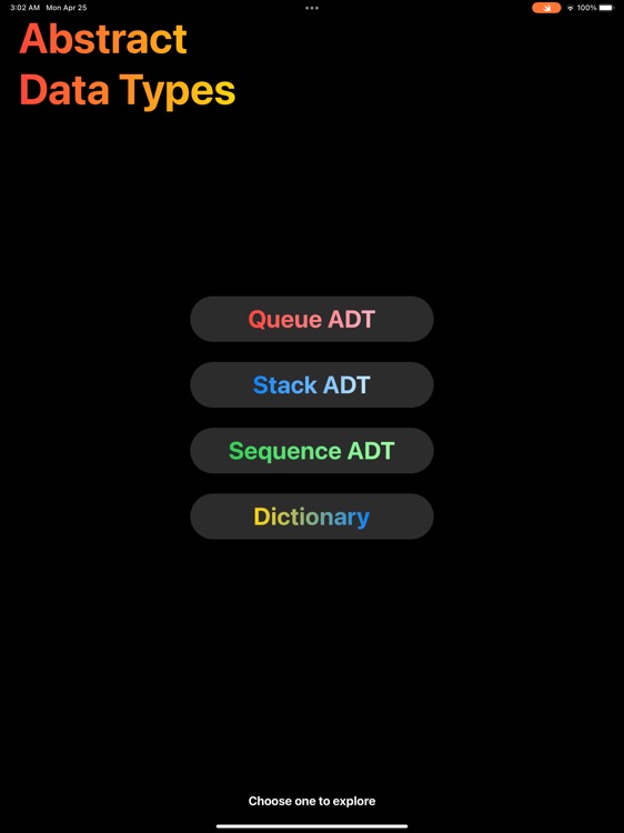 Learn Abstract Data Type