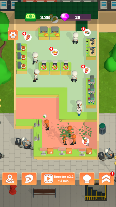 Cloud Kitchen - Idle Tycoon Screenshot