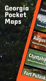 georgia pocket maps iphone screenshot 1