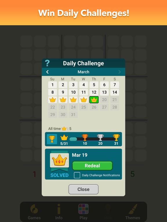 Screenshot #6 pour Sudoku - Classic Puzzle Game!