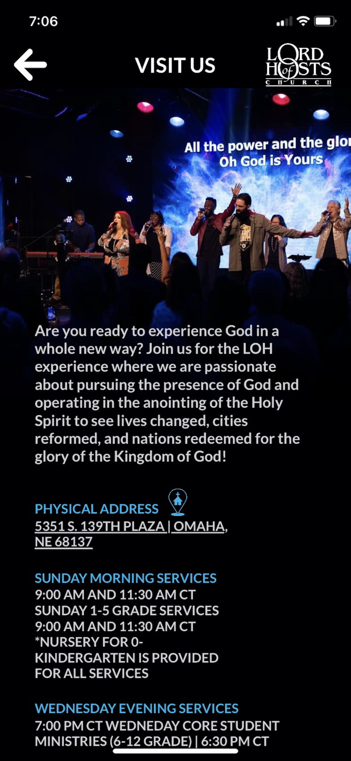 LOH Church - Lord of Hosts