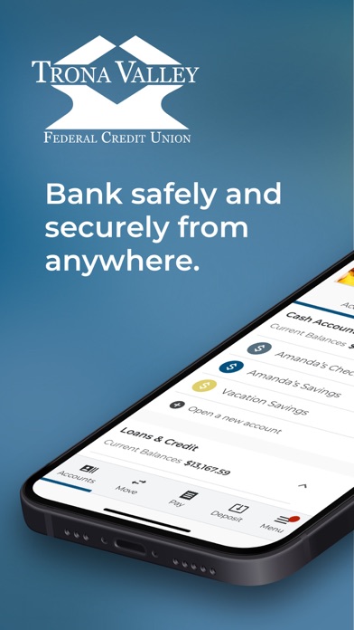 Trona Valley Mobile Banking Screenshot