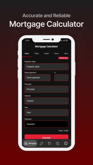 YOUAE Mortgage Calculator Screenshot
