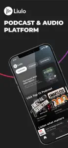Liulo Podcast & Audio Platform screenshot #1 for iPhone
