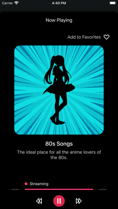 Radio Anime Music Screenshot