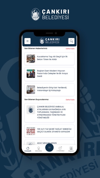 Çankırı Belediyesi Screenshot