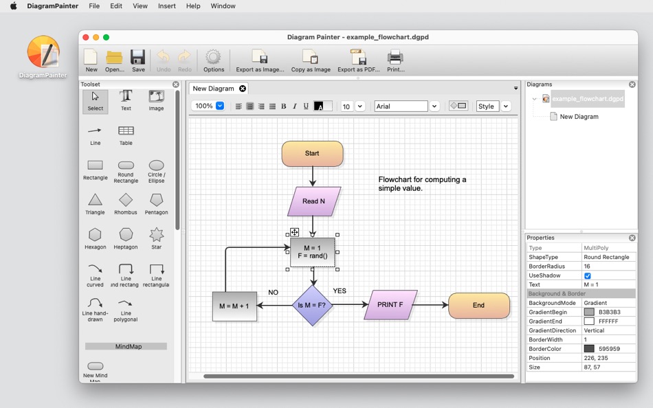 #3. DiagramPainter (macOS) Podle: Ambiera