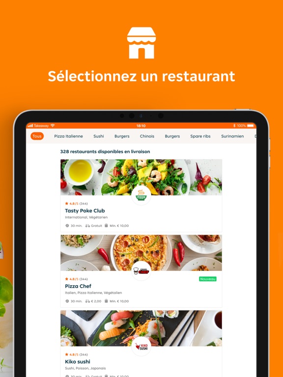 Screenshot #5 pour Takeaway.com