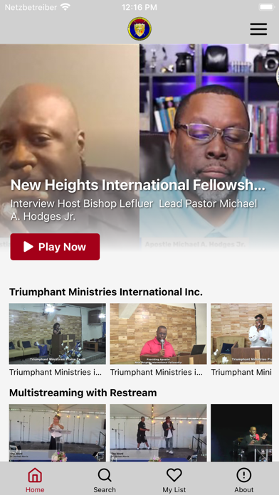 Triumphant Life TV Network Screenshot