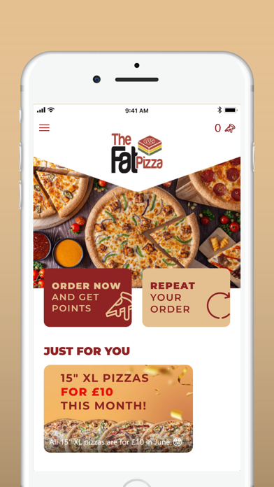 Fat Pizza App screenshot 2