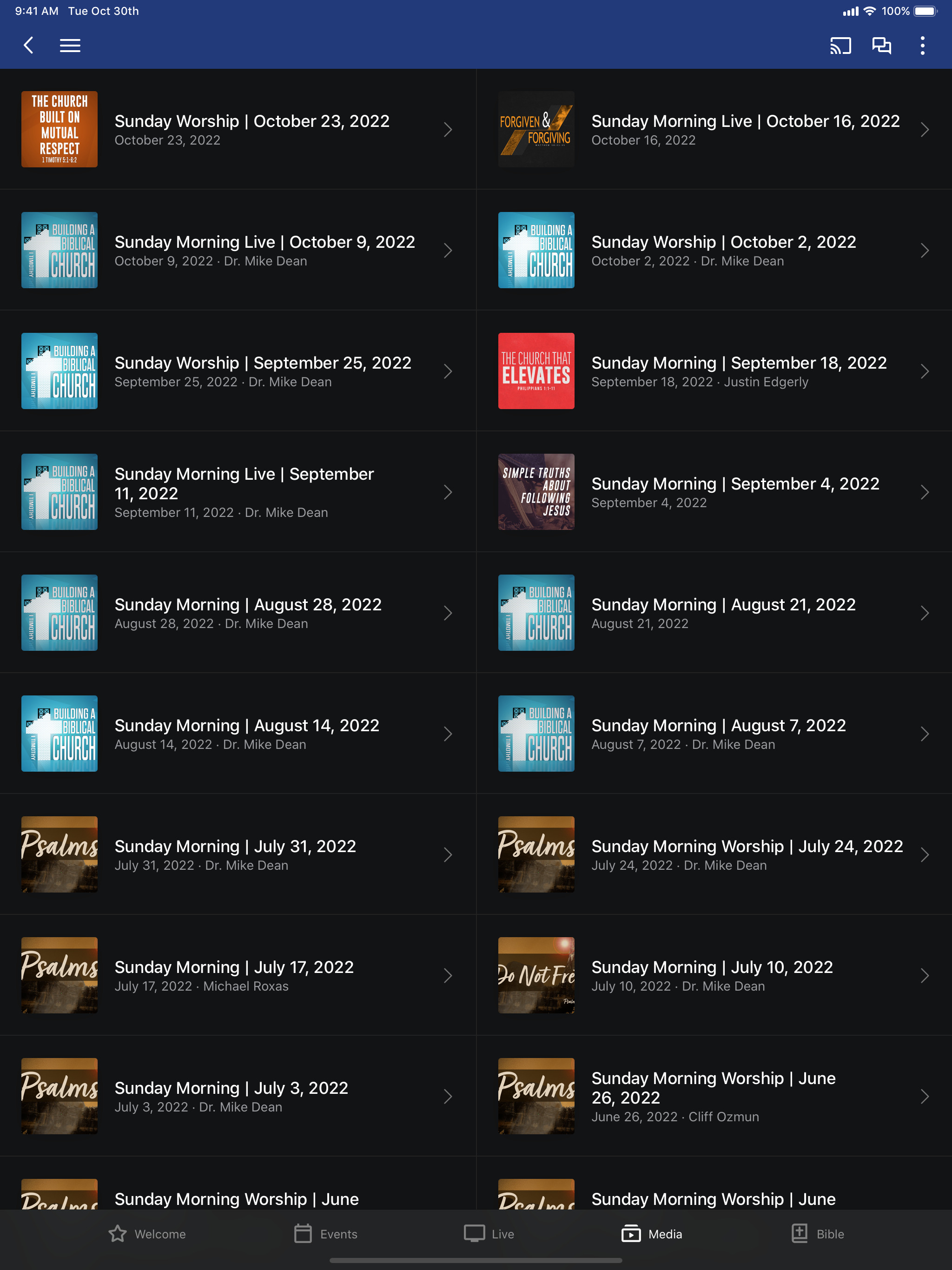 Calvary Baptist Church App screenshot 5