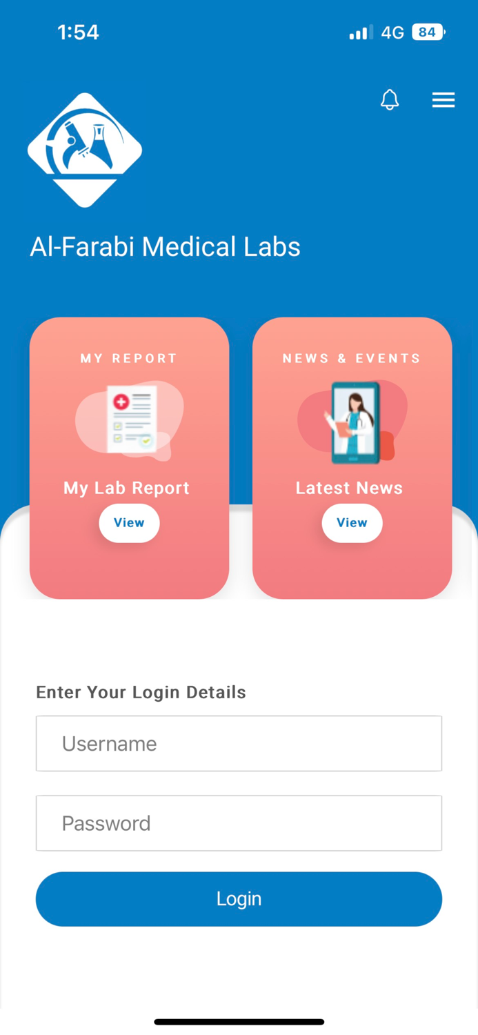 Al Farabi Mobile App