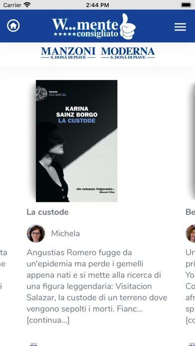 Libreria Manzoni e Moderna Screenshot