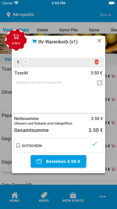 Akropolis Grill Witten Screenshot