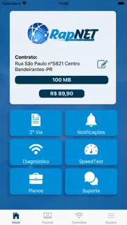 rapnet telecomunicações iphone screenshot 2