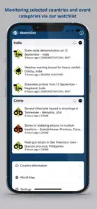 Global Monitoring screenshot #3 for iPhone