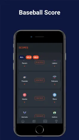 Game screenshot Basketball Score & Schedule apk