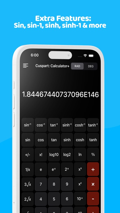 Cuspart: Calculator+