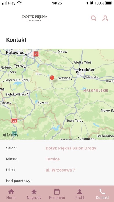 Dotyk Piękna Screenshot