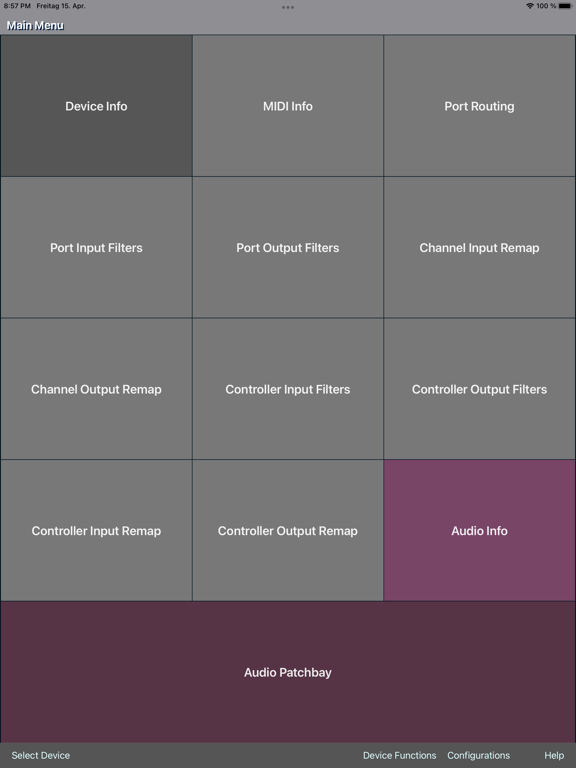 reConfig iPad screenshot 2 - Music app