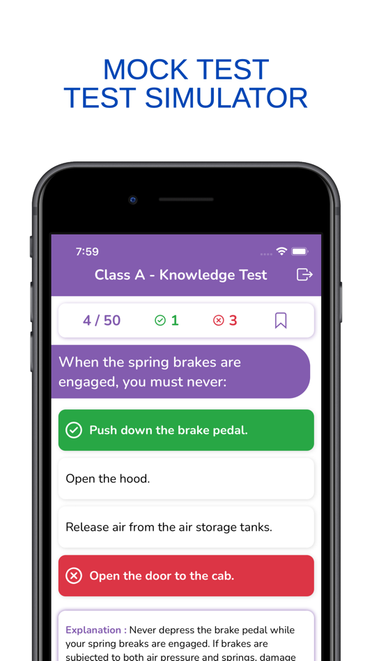 #2. CDL Permit Test Practice (iOS) 由: Nilu Rathod