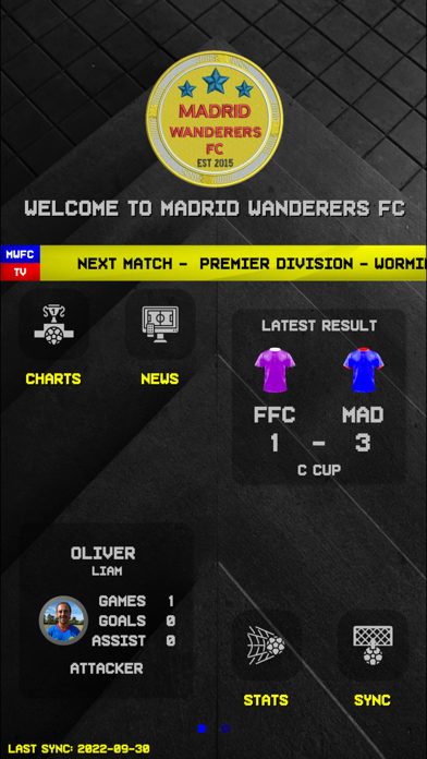 Madrid Wanderers FC Screenshot