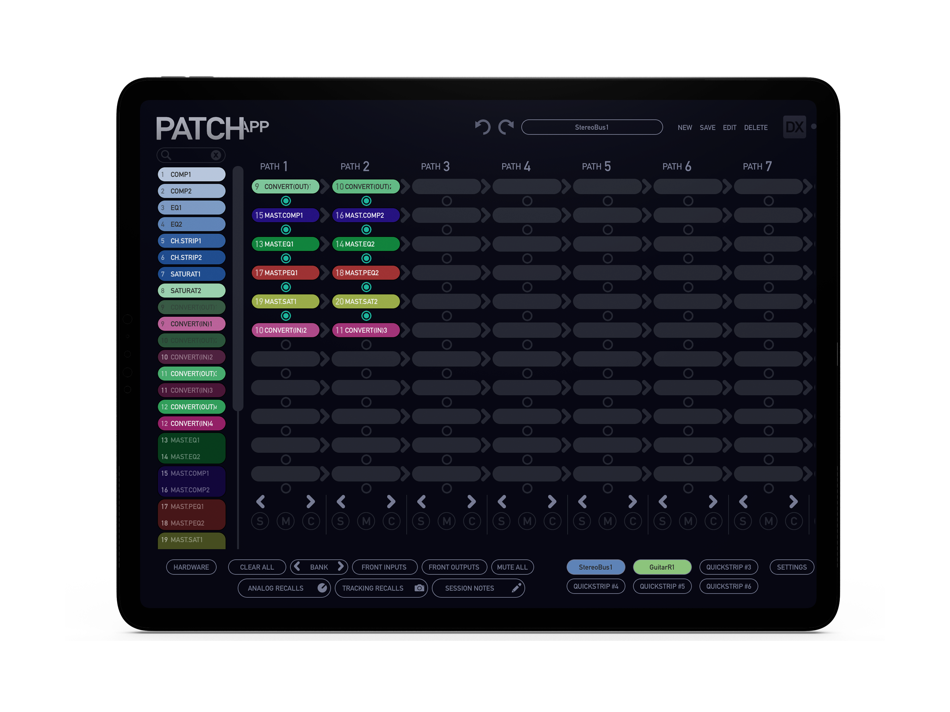 #1. PATCH APP DX (iOS) 由: Flock Audio