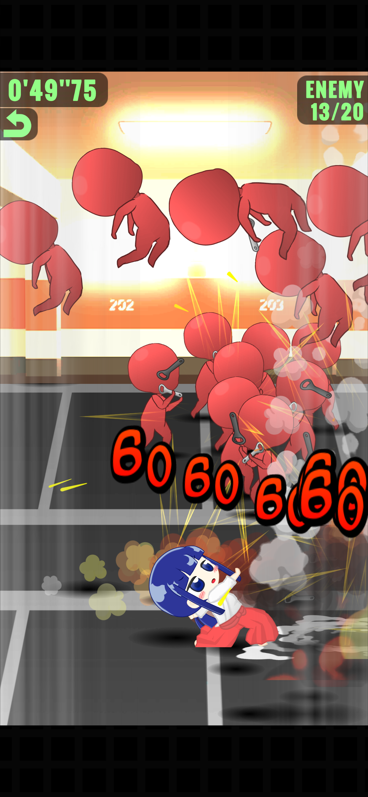 つかんで投げろ！