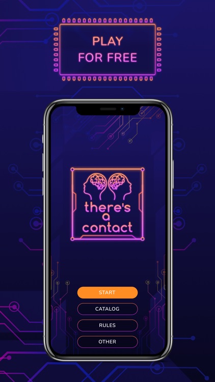 There's a contact - party game