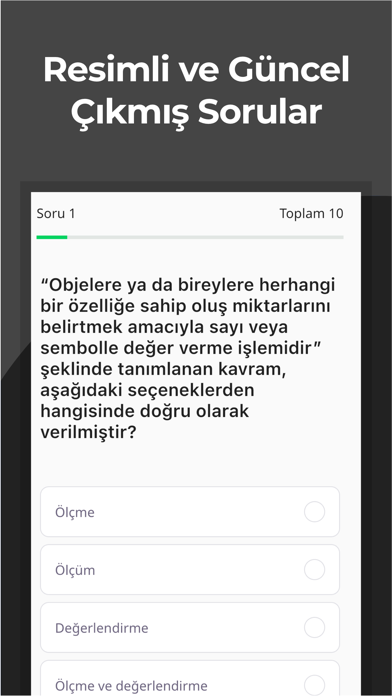 Uzman Öğretmenlik Sınavı (UÖS) Screenshot