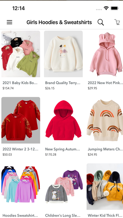 Kids Fashion Clothes Shop Screenshot