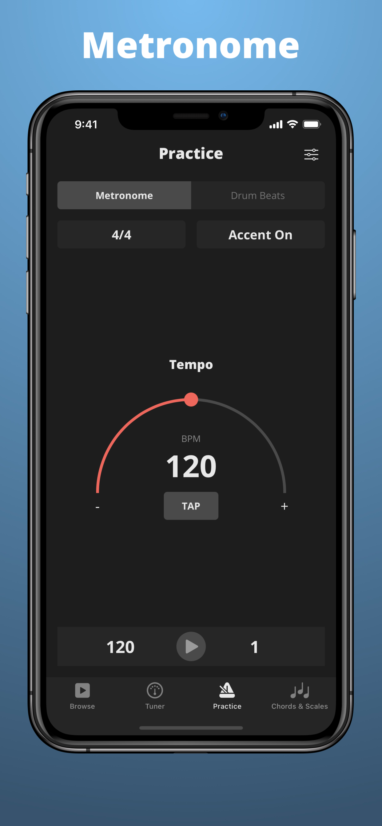 GuitarApp - Tuner & Metronome