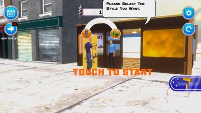 Screenshot 2 of Barber Shop Hair Cut Sim 3D App